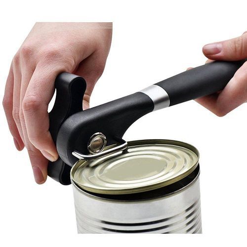 EsoGoal Stainless Steel Can Opener Smooth Edge Handy Turn