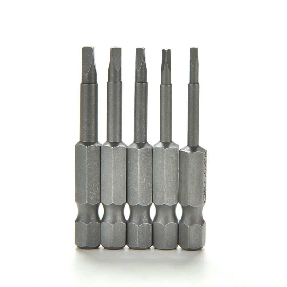 5pcs S2 Alloy Steel Triangular Screw Bits Magnetic Screwdriver Bit Anti Slip Triangle Screw Head 1.8/2/2.3/2.7/3 Mm Dropshipping