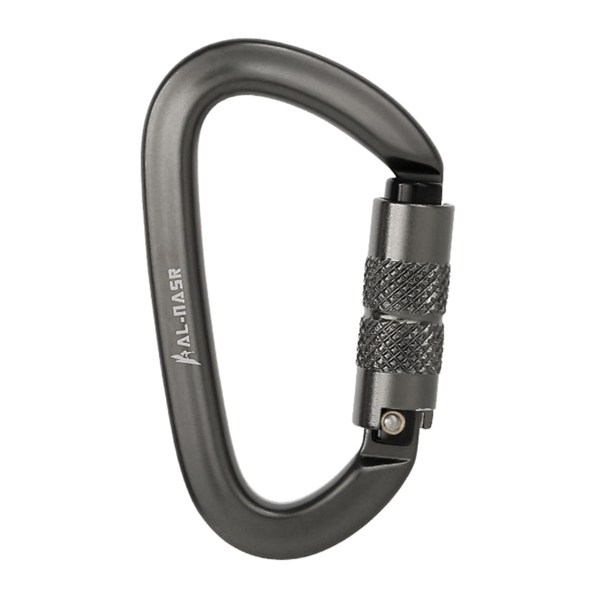 10KN/ 16KN Twist Locking Gate Carabiner Certified Auto Lock Carabiner Outdoor D-ring Buckle Climbing Canyoning Hammock Locking Clip