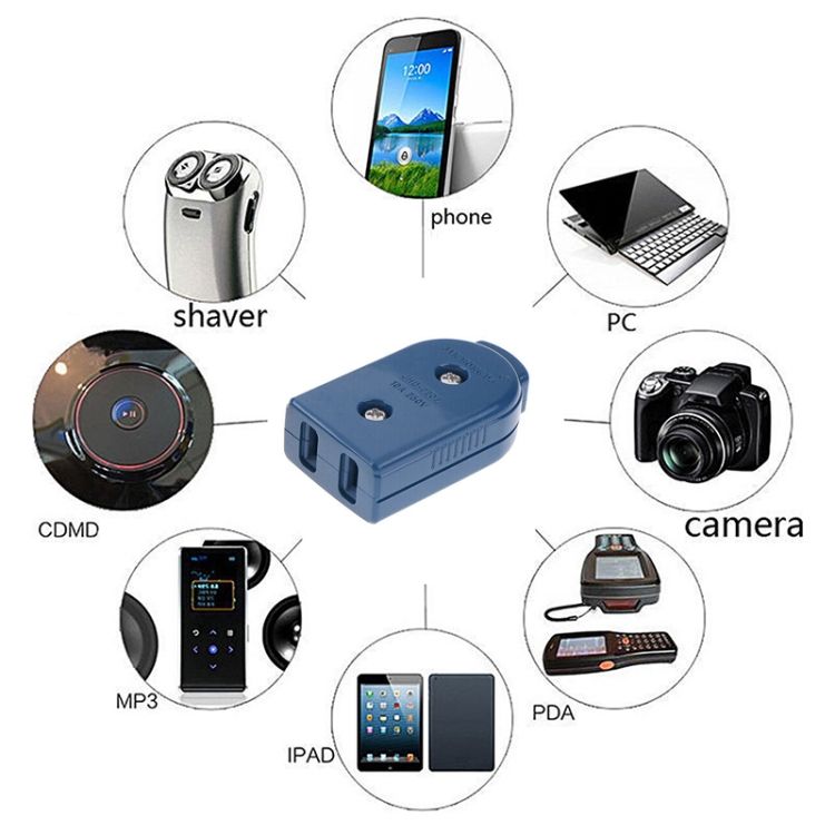 USPlugFemaleAC Wall Universal Travel Power SocketPlugAdaptor