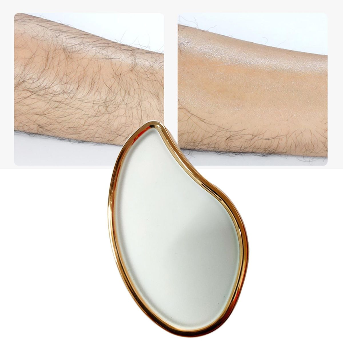 Physical Epilators Glass Painless Hair Removal Golden