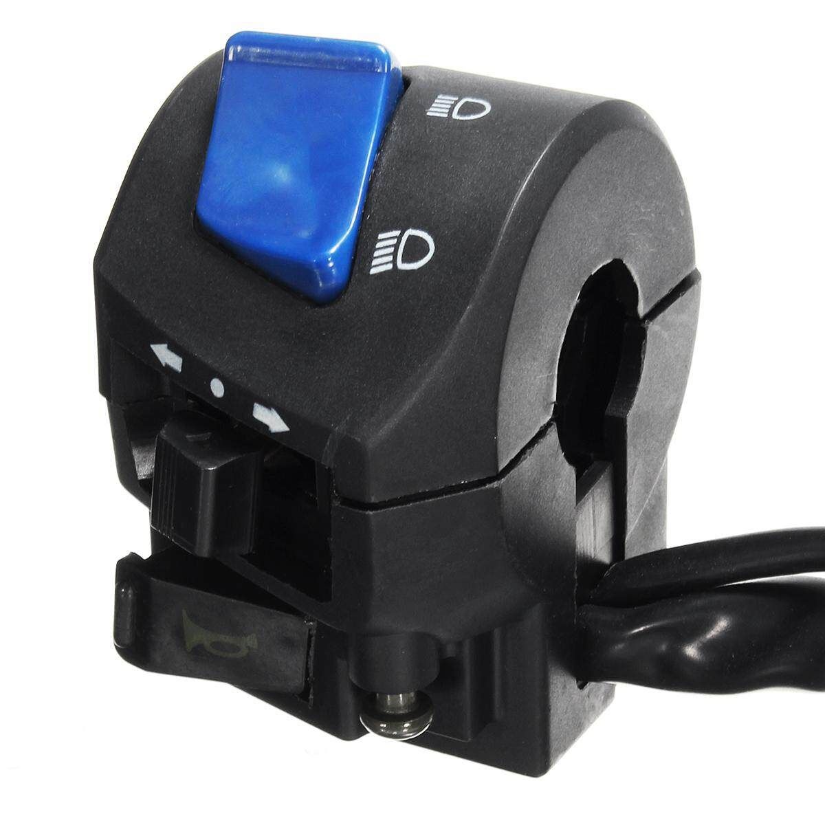 Pair Universal 7/8'' Motorcycle Handlebar Horn Turn Signal Light Control Switch