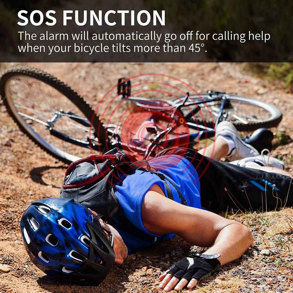 Waterproof Motorcycle Bike Anti-Theft Alarm Wireless
