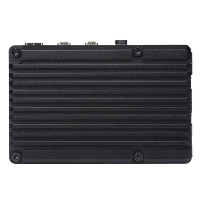 for Raspberry Pi 4 Model B Aluminum Case, Passive Cooling Aluminum Alloy Protective Shell Metal Enclosure for Raspberry Pi 4 Mod