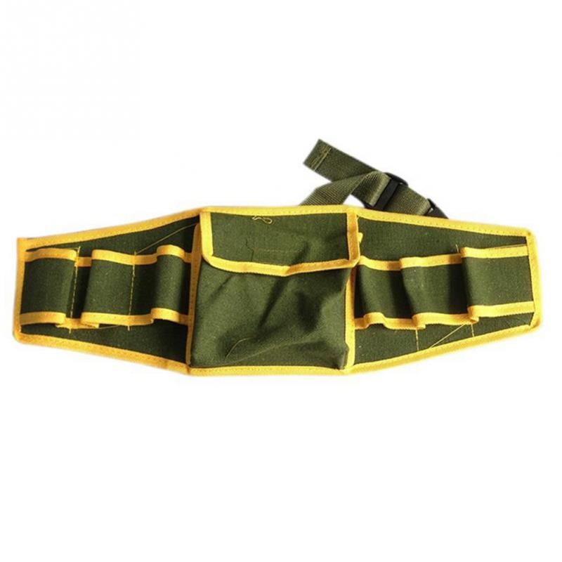 Mechanic Tool Kit Electrician Multifunction Canvas Work Hardware Tools Bag Belt Holder Bag Pouch Waist Packs
