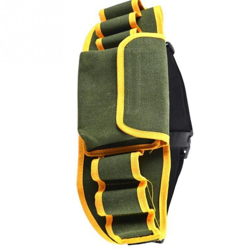Mechanic Tool Kit Electrician Multifunction Canvas Work Hardware Tools Bag Belt Holder Bag Pouch Waist Packs