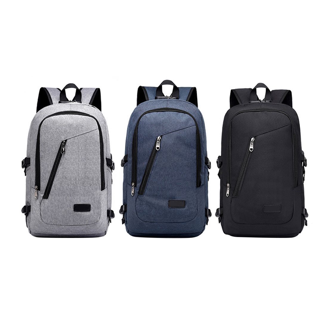 Bag Male Laptop Sports Waterproof Charging Schoolbag USB Theft Anti Backpack Samp Bag Casual Bag Fashion Backpack Travel