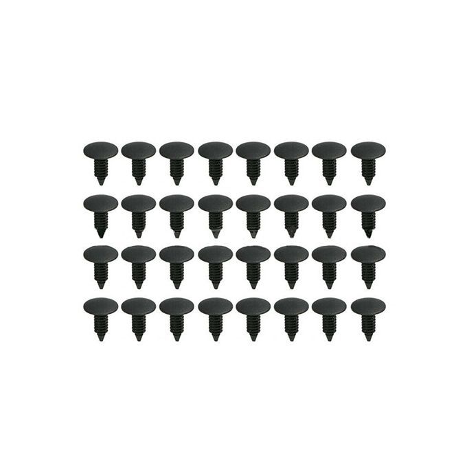 Tools + 190pcs Mixed Buckle 6 Sizes Automotive Fasteners Rivet Push Rod Clip Fender Bumper Plastic