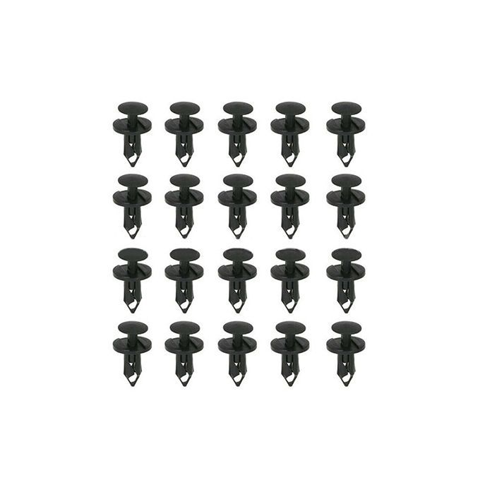 Tools + 190pcs Mixed Buckle 6 Sizes Automotive Fasteners Rivet Push Rod Clip Fender Bumper Plastic