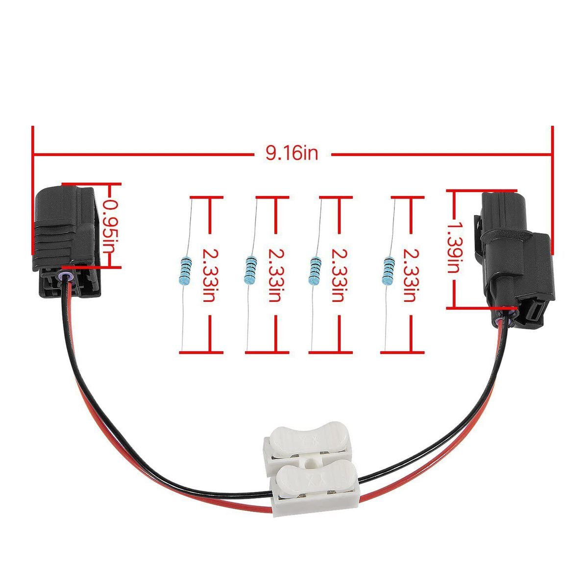 Chuang Qian VCM Harness Disable Kit Fit for Honda Acura/Pilot/Accord/Ridine/Odyssey, for Honda 3.5L V6 Engine with VCM