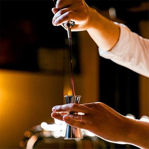 6Pcs/Set Professional Stainless Steel Bartender Kit Cocktail