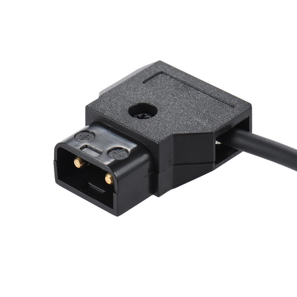 Andoer D-Tap Male to XLR 4-Pin Female Adapter Power Supply Cable Cord for V-mount Battery Plate Camcorder Monitor
