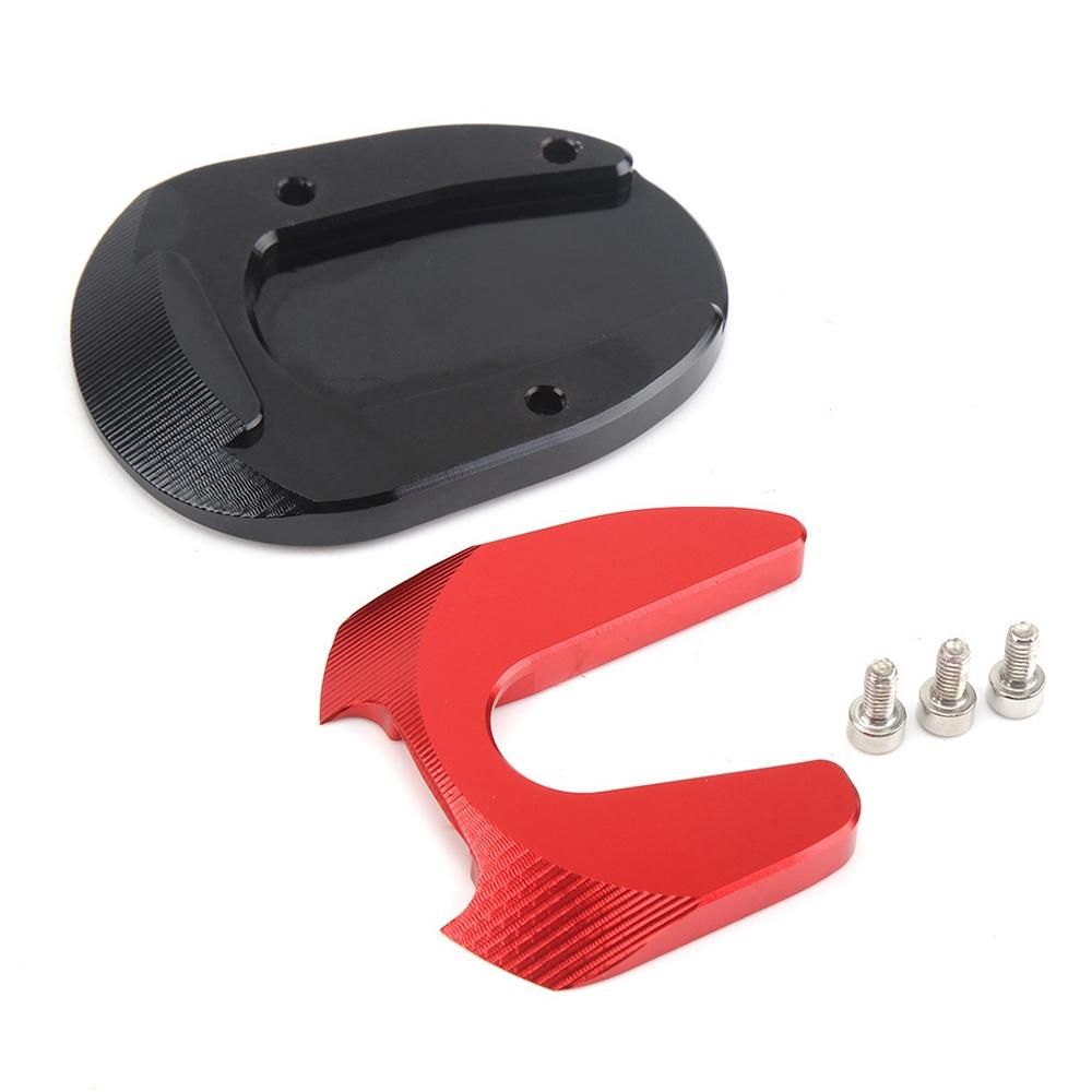 for YAMAHA NMAX155 N-MAX155 2020-2021 Motorcycle Kickstand Foot Side Stand Extension Pad Support Plate Red