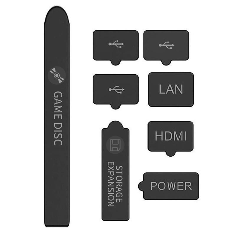 For /S Gaming Console Anti Dust Cover Plugs Stopper