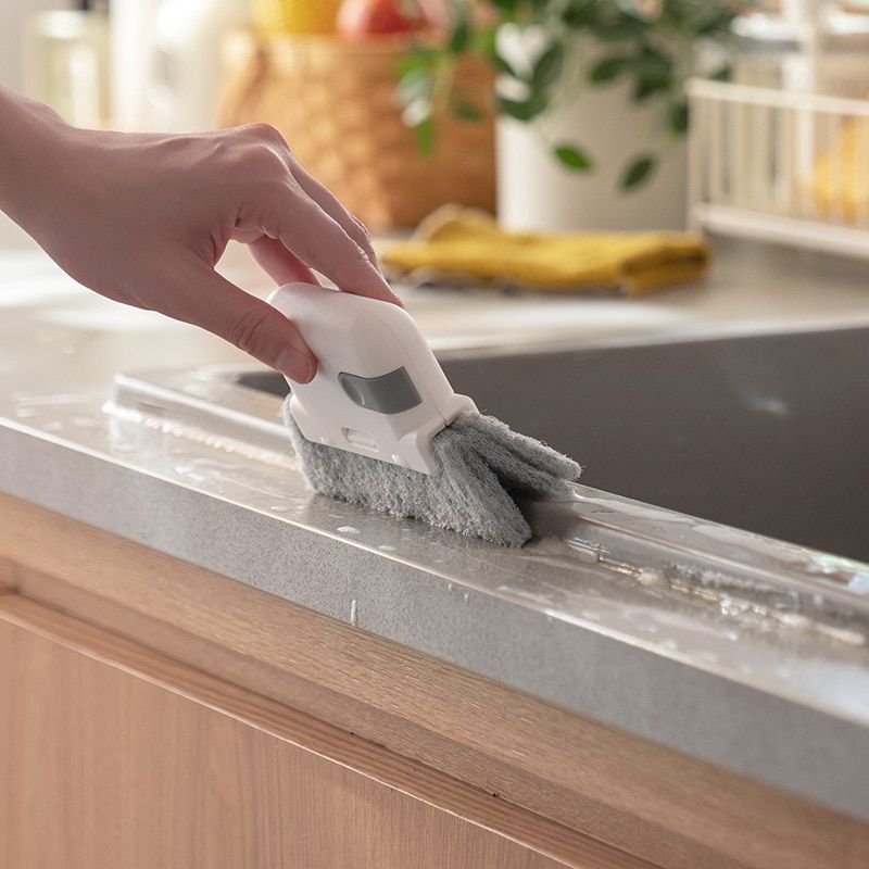 2 In 1Groove Cleaning Tool Window Frame Door Cleaning Brush