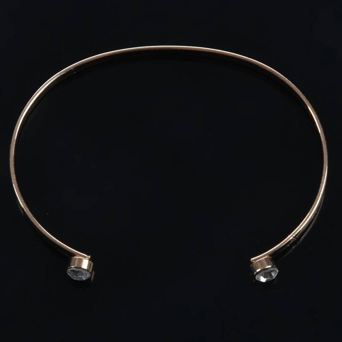 Charm 4 Pcs/Set Women's Fashion Crystal Circle Leaf Chain