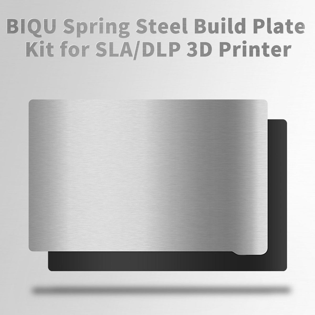Flexiable Build Plate Surface Spring Steel Platform Removal Spring Steel Sheet with Magnetic Base for SLA/DLP Resin Printing Elegoo Saturn 3D Printers 135x80mm