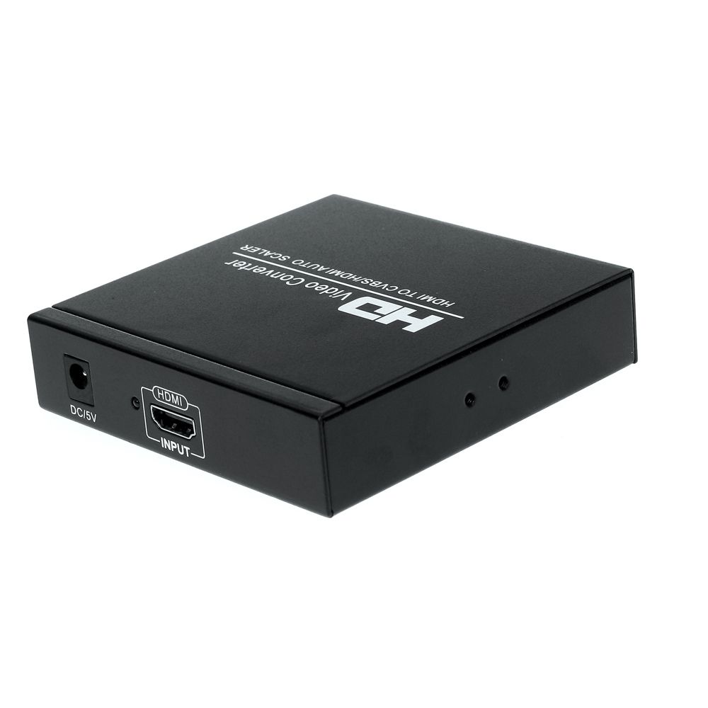 NK-10II HDMI To HDMI/CVBS /AV Scaler Box Video Converter(Black)