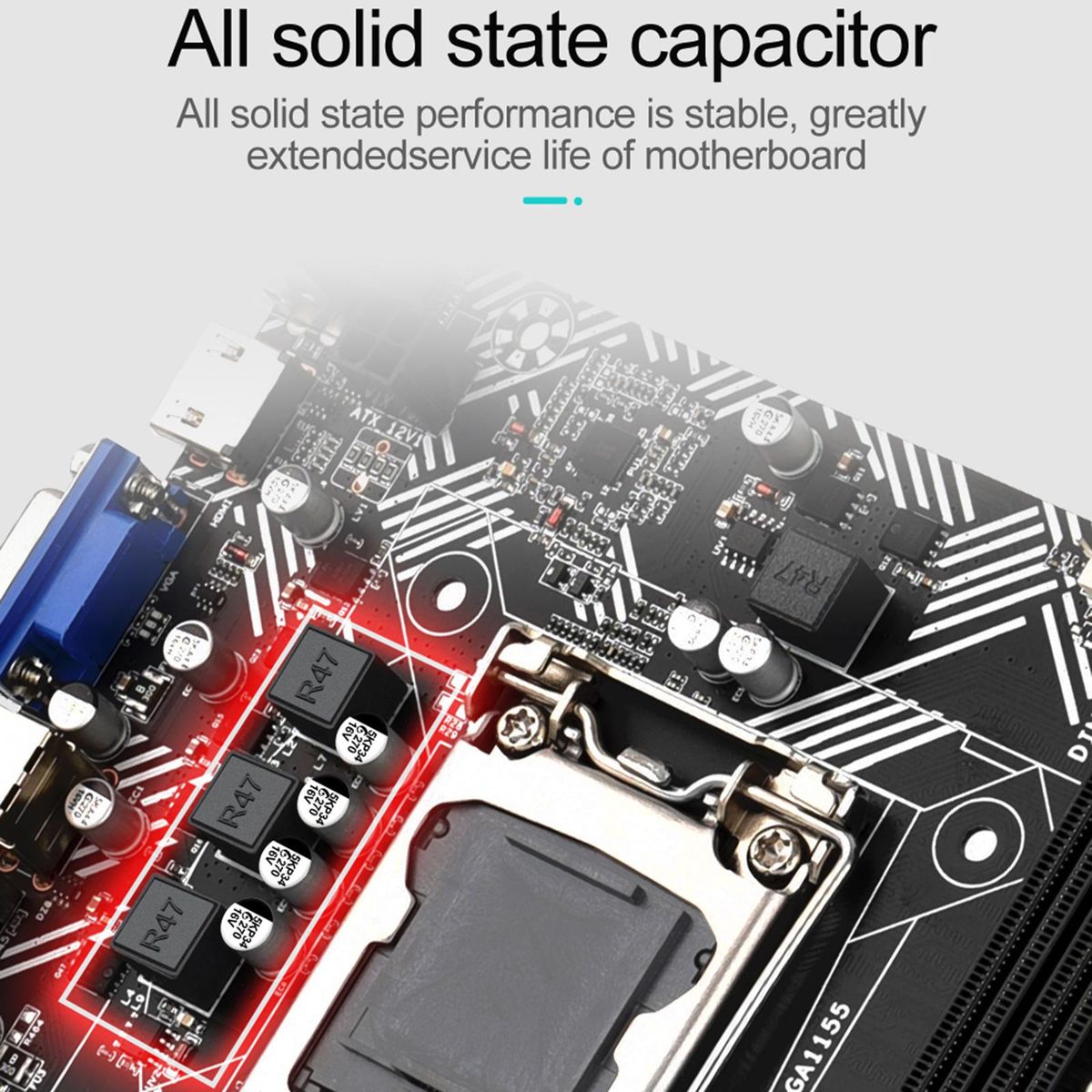 Motherboard Easy Installation USB 3.0x4 Accessories 100M