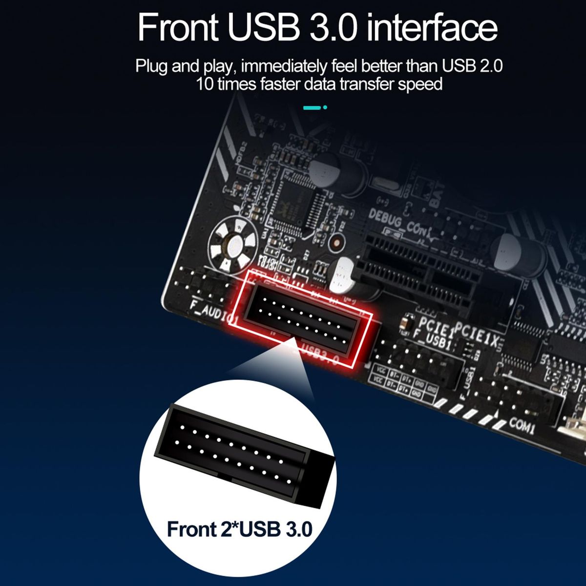 Motherboard Easy Installation USB 3.0x4 Accessories 100M