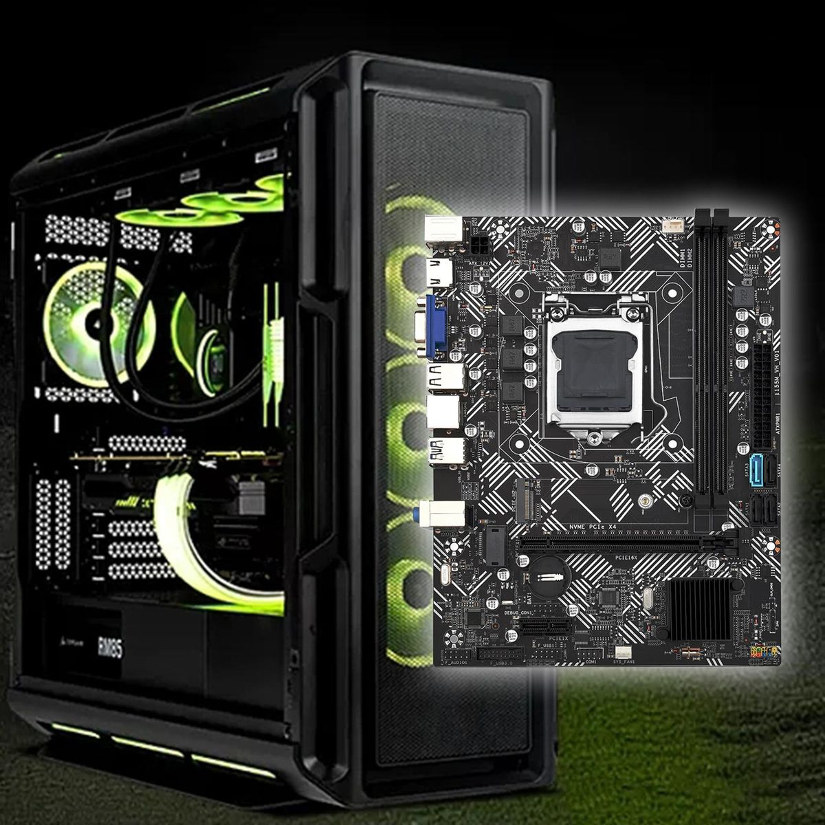 Motherboard Easy Installation USB 3.0x4 Accessories 100M