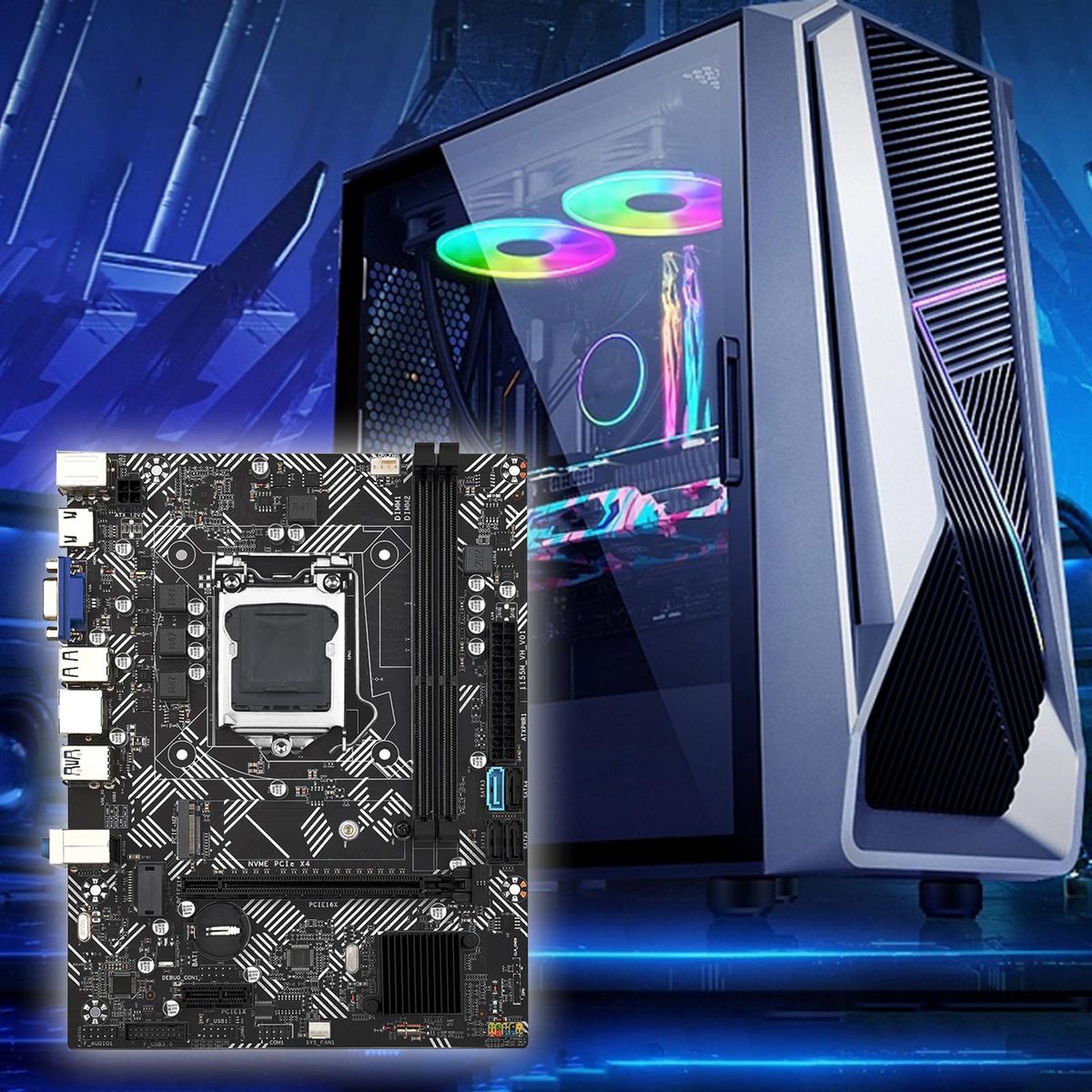 Motherboard Easy Installation USB 3.0x4 Accessories 100M