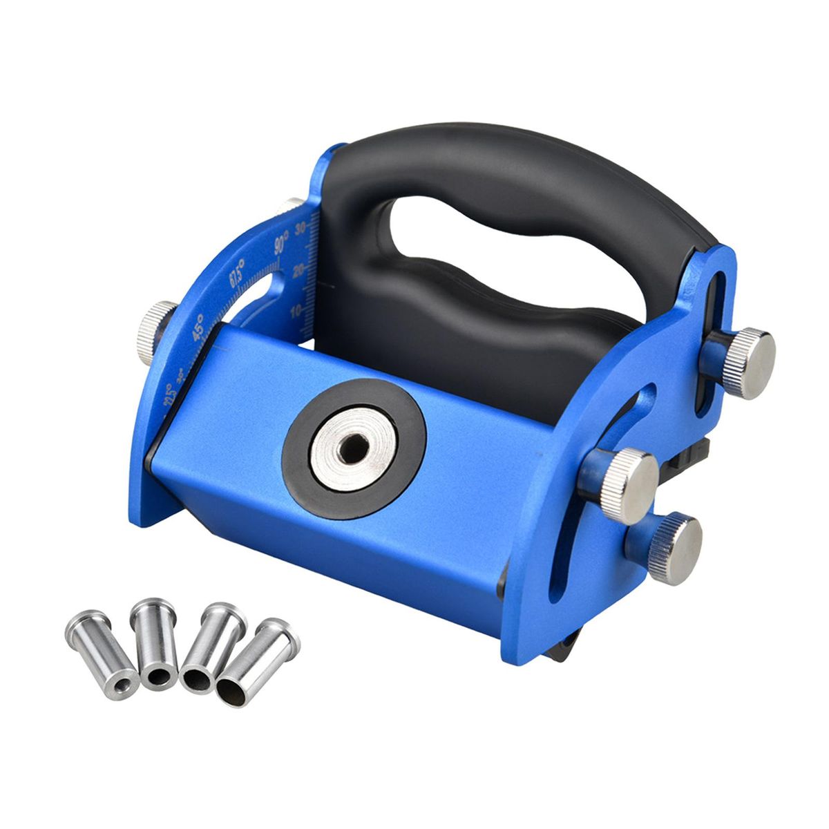 Pocket Hole  Kit Oblique Drill Joint Angle Drill Bit  Blue