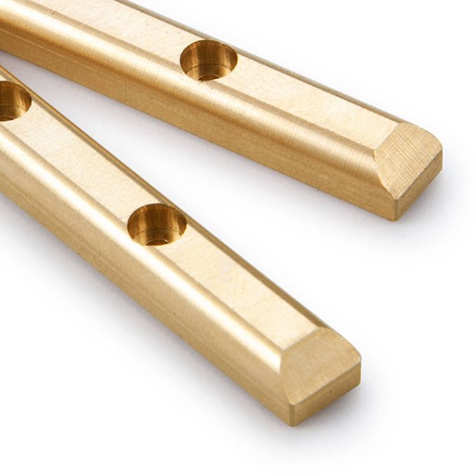 1 Pair RC Brass Shoulder Bars Beam Rock Rails For Axial SCX24 RC Car