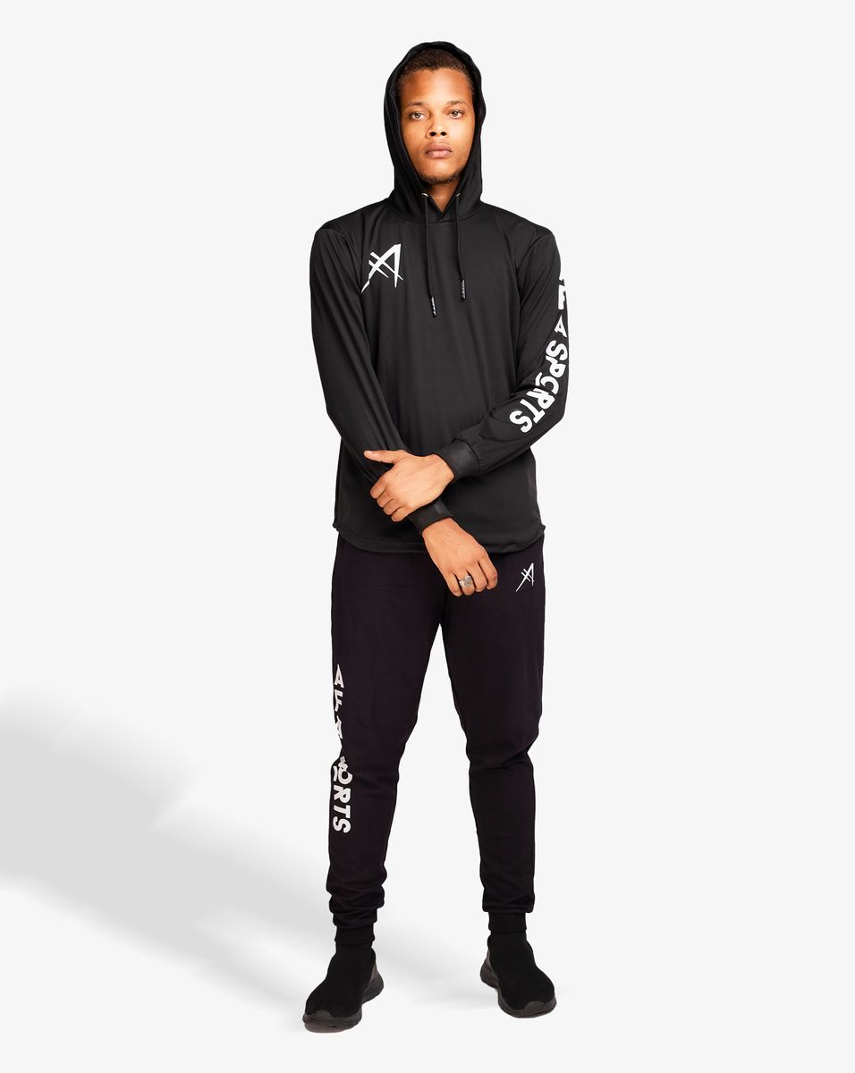 Men's Classic Nsibidi Hoodie - Black
