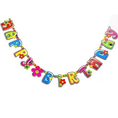 Happy Birthday  Party Banner