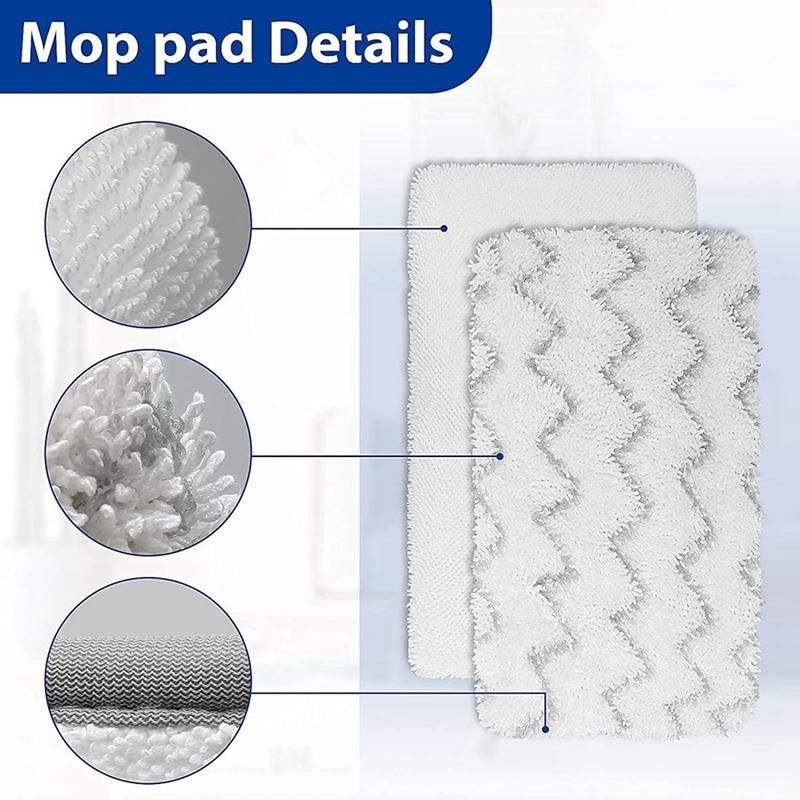10Pack Mop Pads for PowerFresh Mop 2747A 1252 1543 1632 1652 1132 1530 11326 Vacuum Mop Series