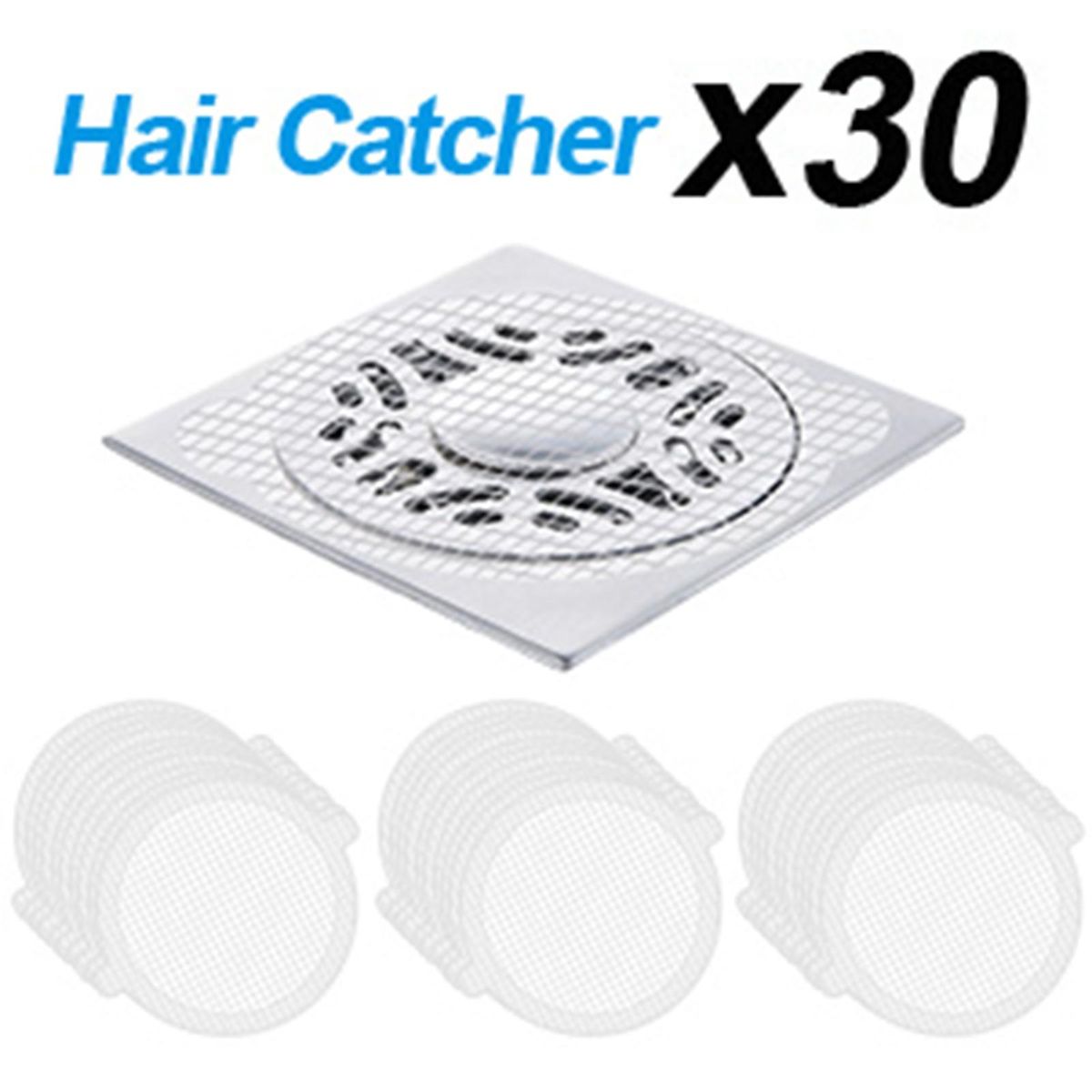 30Pcs Floor Drain Sticker Strong Stickiness Floor Drain Sticker
