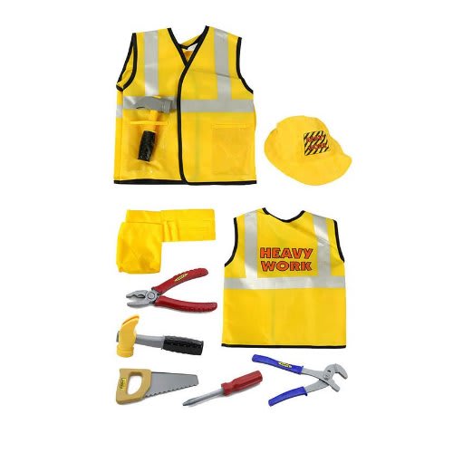 Kids  Construction Engineer Costume