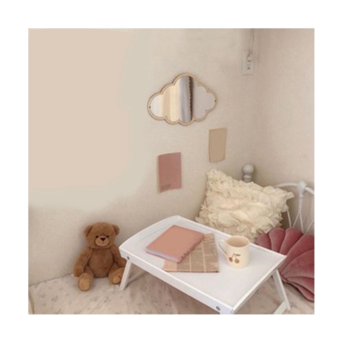 Cloud Shape Mirror Acrylic Mirror Ornaments Cloud Shape