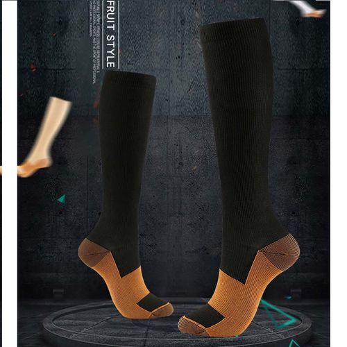 3pairs Breathable Sweat Men Compression Socks For Running Cycling Hiking