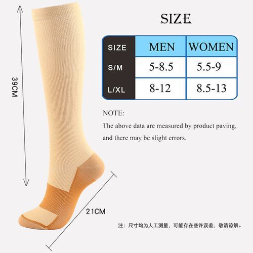 3pairs Breathable Sweat Men Compression Socks For Running Cycling Hiking