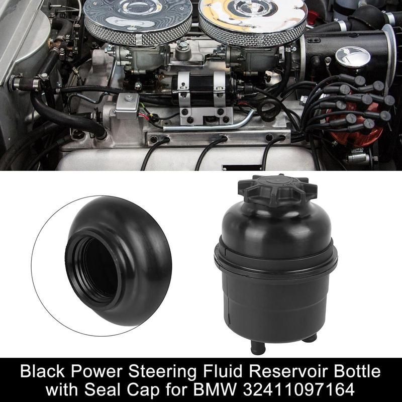 Power Steering Pump Reservoir W Cap 32416851217  32411097164 for E36 E46 E39 E53 E60 E90