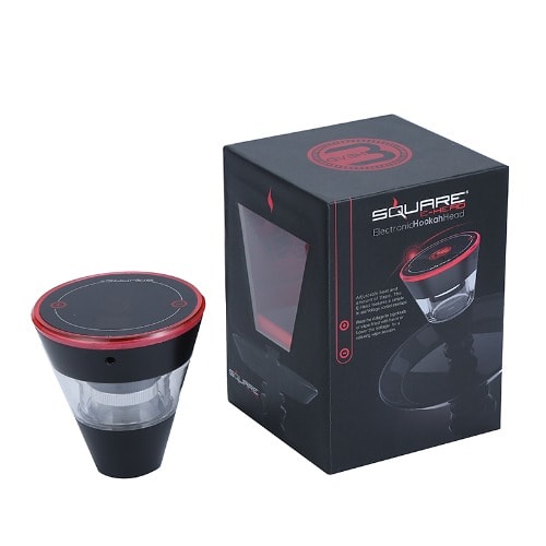 Square E- Hookah Head