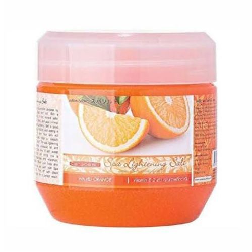 Orange Spa Lightening Salt Body Scrub For Dark Spot & Stretch Marks Removal - 700g
