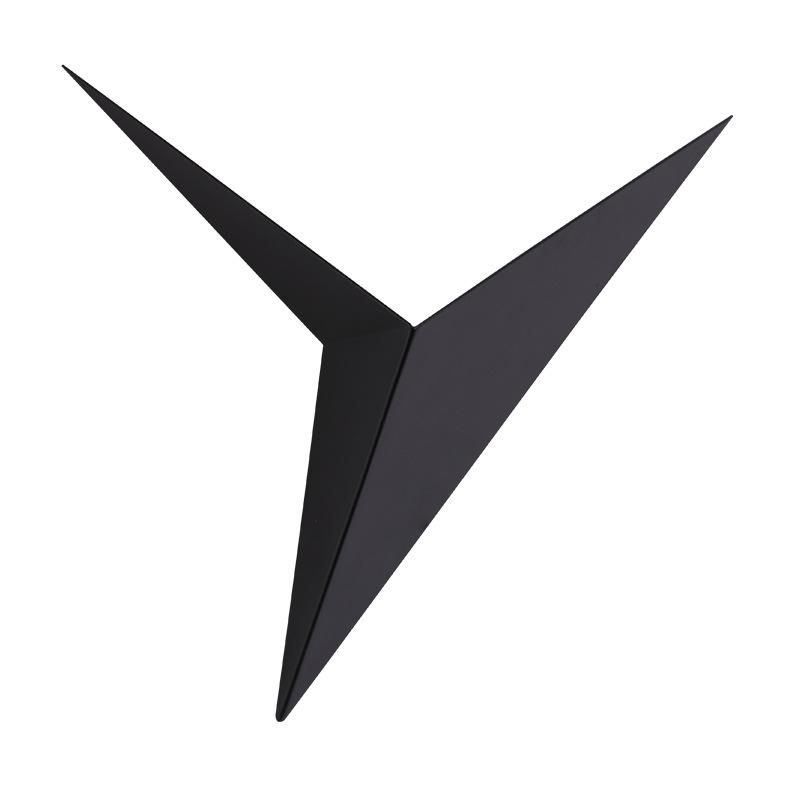 Modern Minimalist Triangular Shape Wall Lamp Wrought Energy-Saving Led Wall Lamp Bedroom Study Hotel Bedside Lamp Light