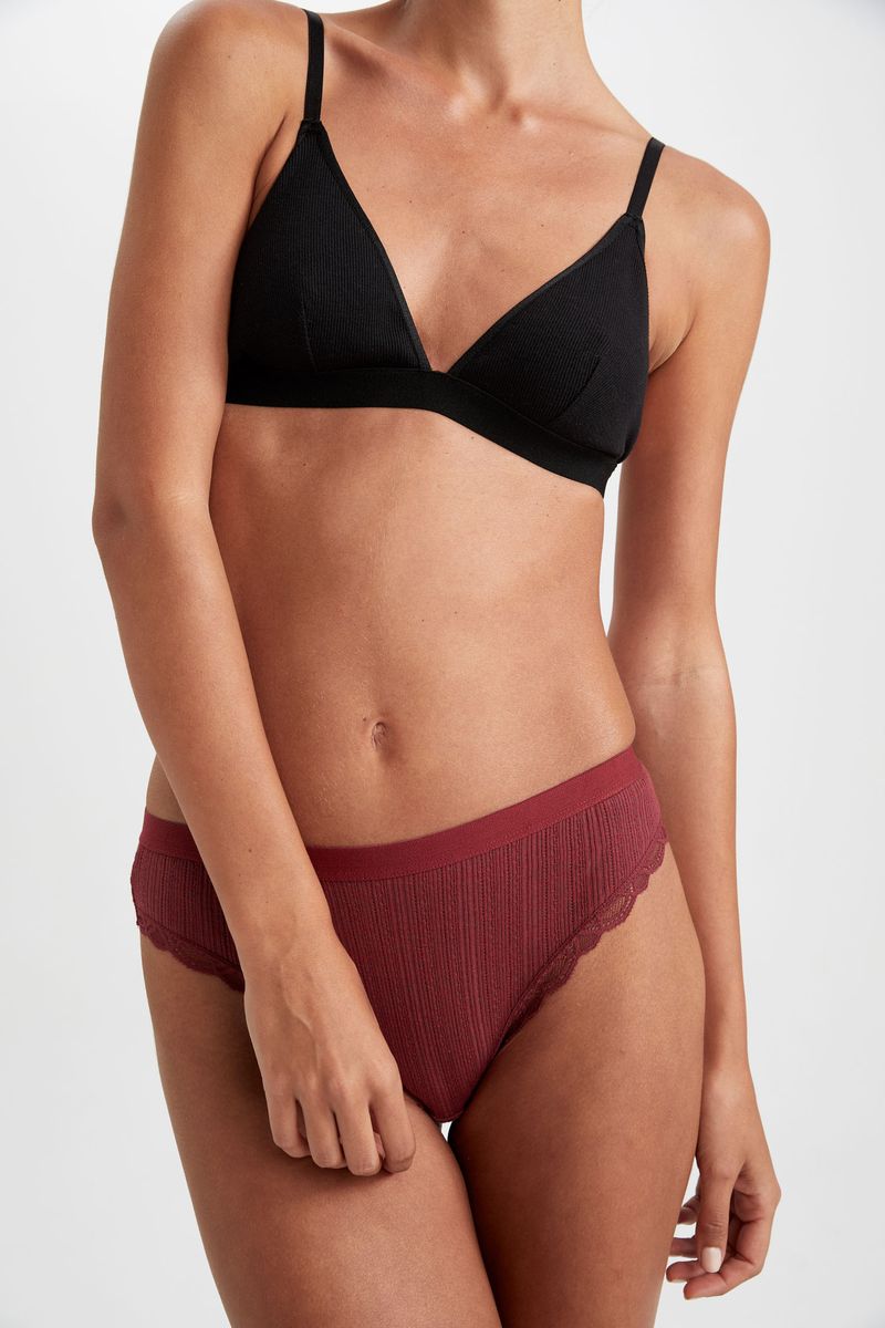 Women- Brief Underwear -Ruby Red