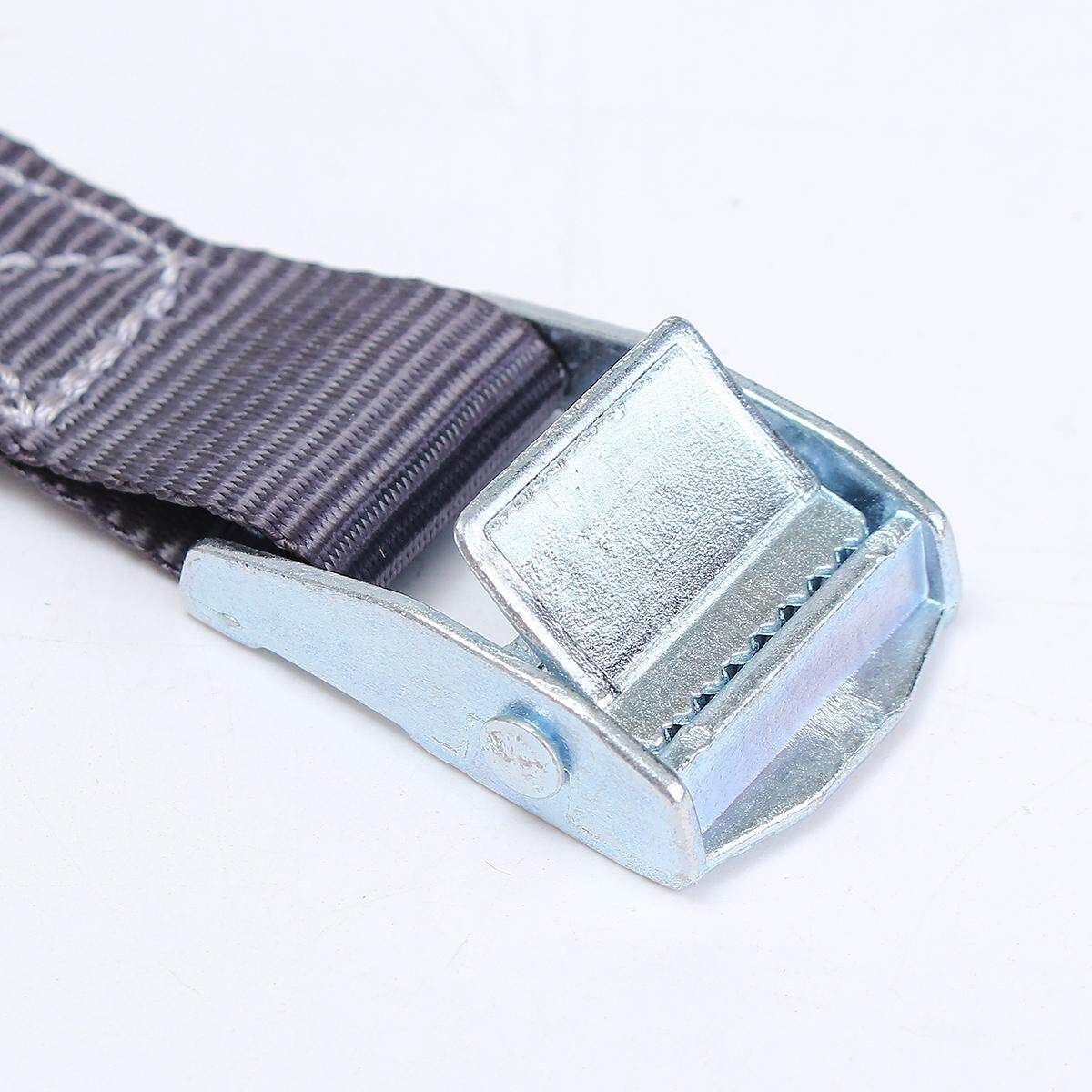 4X Heavy Duty Tie Down Strap Strong Ratchet Belt Cargo Lashing With Metal Buckle