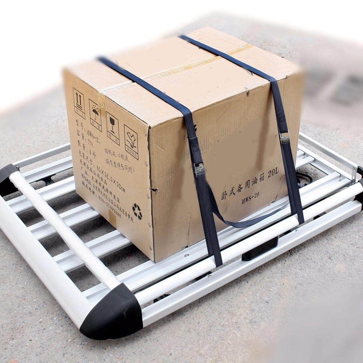 4X Heavy Duty Tie Down Strap Strong Ratchet Belt Cargo Lashing With Metal Buckle