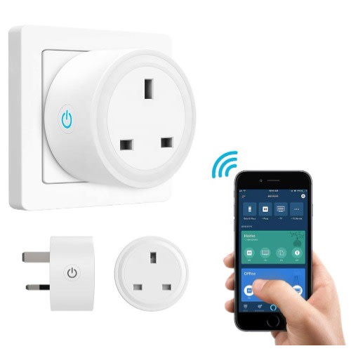 Smart Plug, 16a Smart Plug Works With Alexa And Google Home, Alexa Wi-f Plugs Socket