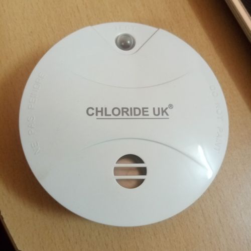 6pcs- Chloride UK Standalone Smoke Alarm (White)