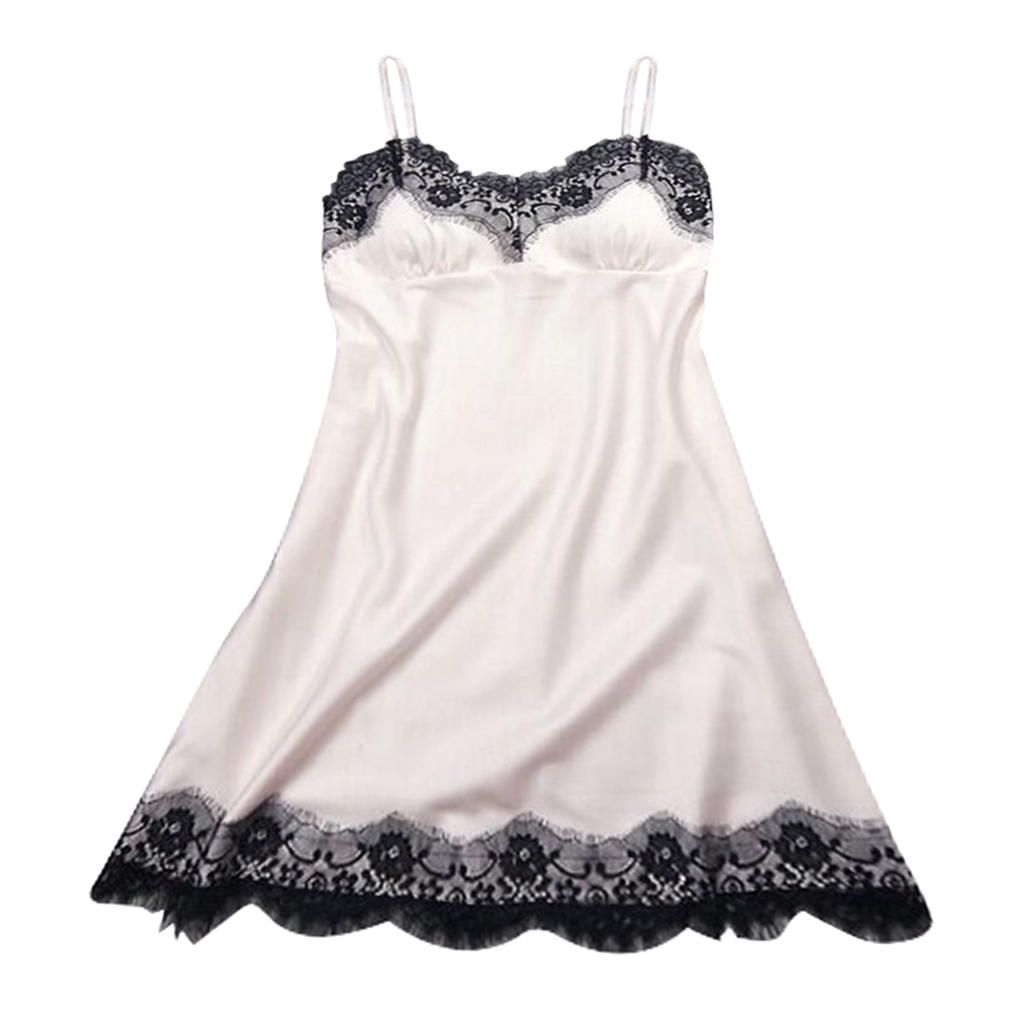 Women Ladies Nightwear Short Honeymoon Night Dress Babydoll XXL
