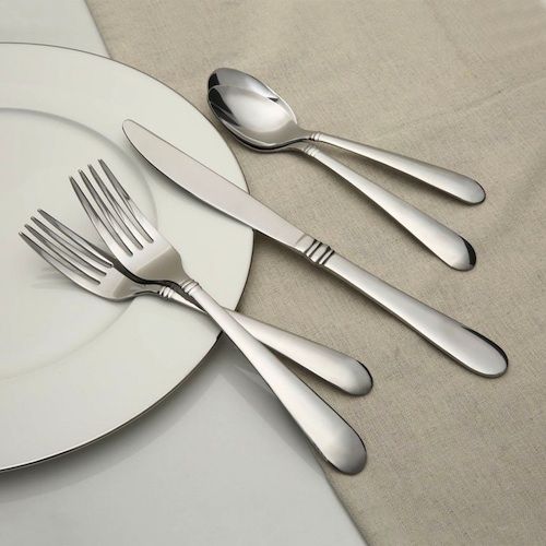 20 Piece CAMFIELD Flatware Set - Stainless Steel