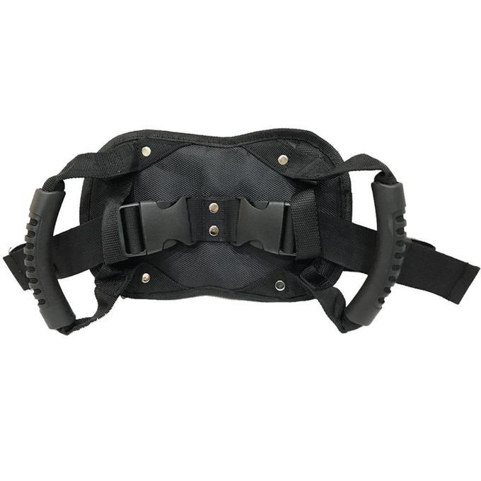 Safety Belt Adjustable Breathable Oxford Cloth Rear-Black