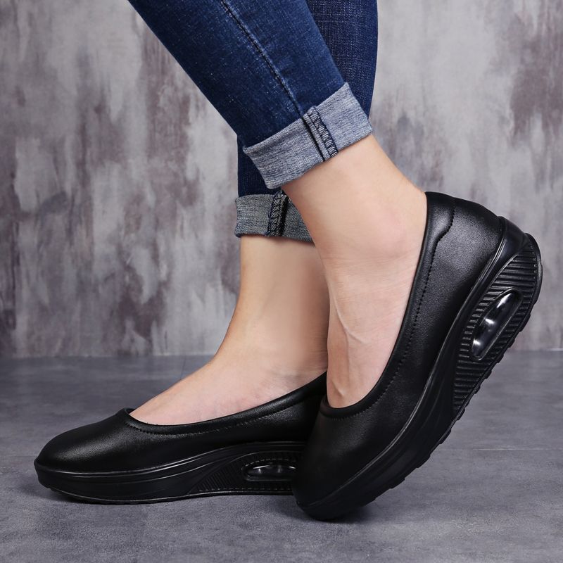 EUR 35-42 Slimming Shoes Women Swing Platform Wedge Shoes Ladies Shoes