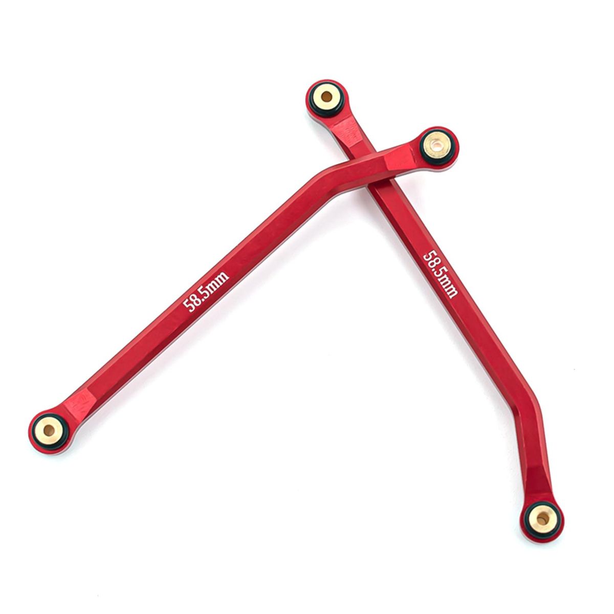 RC Car High Clearance Chassis Links Sets Aluminum Alloy Rod Replacement for 1/24 Axial SCX24 C10 Bronco JEEP RC Car